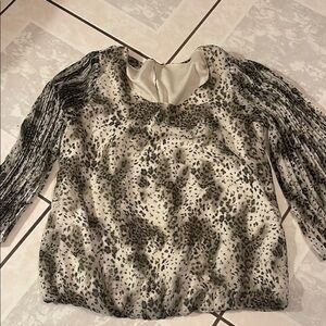 Leopard Print Women's Top